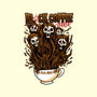 Black Coffee Terror-none glossy sticker-spoilerinc