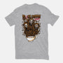 Black Coffee Terror-womens fitted tee-spoilerinc