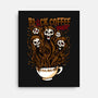 Black Coffee Terror-none stretched canvas-spoilerinc