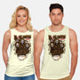 Black Coffee Terror-unisex basic tank-spoilerinc