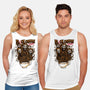 Black Coffee Terror-unisex basic tank-spoilerinc