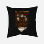 Black Coffee Terror-none removable cover throw pillow-spoilerinc