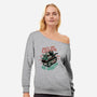 We Ghostin-womens off shoulder sweatshirt-momma_gorilla