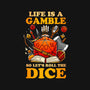 Gamble Dice-none stretched canvas-Vallina84