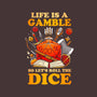 Gamble Dice-none stretched canvas-Vallina84