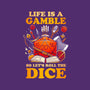 Gamble Dice-none removable cover w insert throw pillow-Vallina84