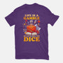Gamble Dice-womens basic tee-Vallina84
