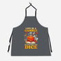 Gamble Dice-unisex kitchen apron-Vallina84