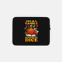 Gamble Dice-none zippered laptop sleeve-Vallina84