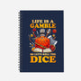 Gamble Dice-none dot grid notebook-Vallina84