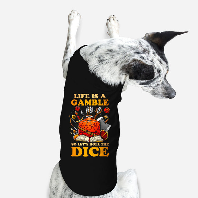 Gamble Dice-dog basic pet tank-Vallina84