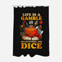 Gamble Dice-none polyester shower curtain-Vallina84