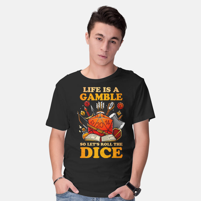 Gamble Dice-mens basic tee-Vallina84