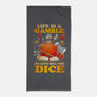 Gamble Dice-none beach towel-Vallina84