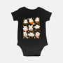 Spooky Animals-baby basic onesie-Vallina84