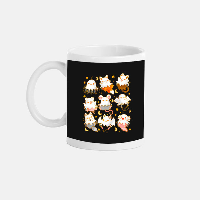 Spooky Animals-none mug drinkware-Vallina84