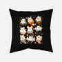 Spooky Animals-none removable cover w insert throw pillow-Vallina84