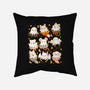 Spooky Animals-none removable cover throw pillow-Vallina84