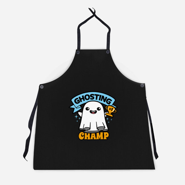 Ghosting Champion-unisex kitchen apron-Boggs Nicolas