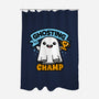 Ghosting Champion-none polyester shower curtain-Boggs Nicolas