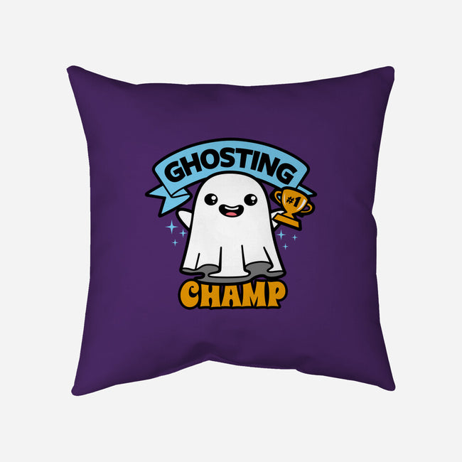 Ghosting Champion-none removable cover w insert throw pillow-Boggs Nicolas