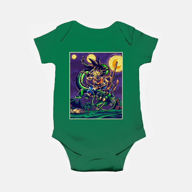 Starry Dragon-baby basic onesie-Gomsky