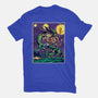 Starry Dragon-womens fitted tee-Gomsky