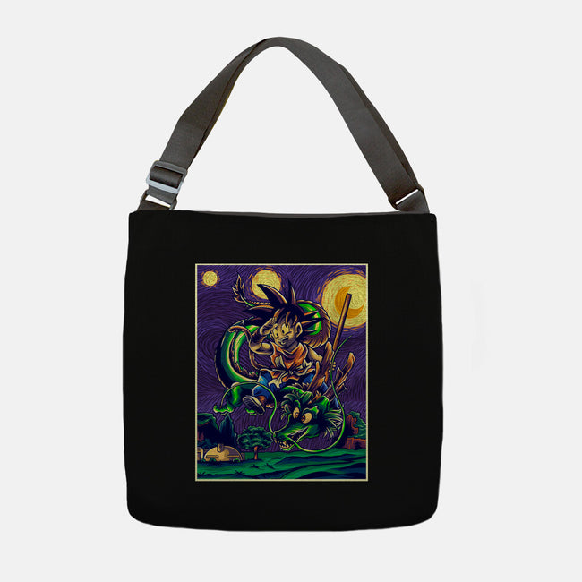 Starry Dragon-none adjustable tote bag-Gomsky