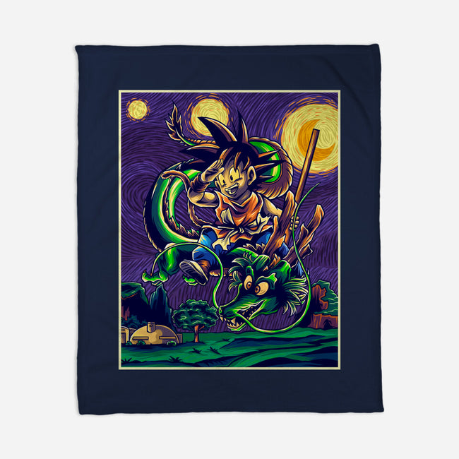 Starry Dragon-none fleece blanket-Gomsky