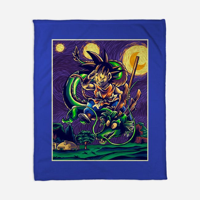 Starry Dragon-none fleece blanket-Gomsky