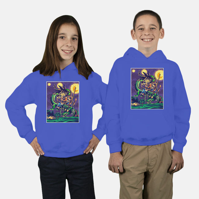 Starry Dragon-youth pullover sweatshirt-Gomsky