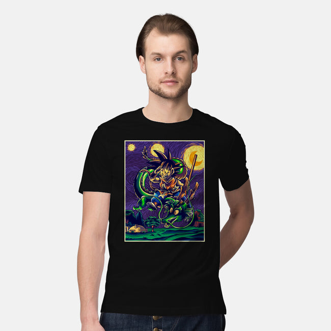 Starry Dragon-mens premium tee-Gomsky