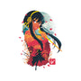 Yor Ukiyo E-womens v-neck tee-dandingeroz