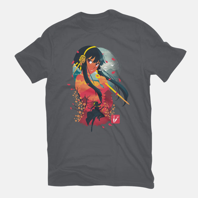 Yor Ukiyo E-womens fitted tee-dandingeroz