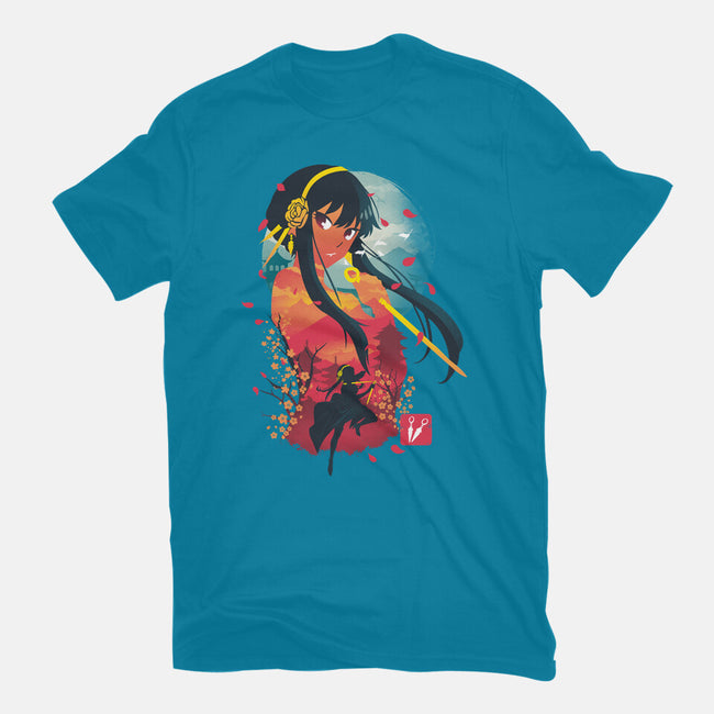 Yor Ukiyo E-womens fitted tee-dandingeroz