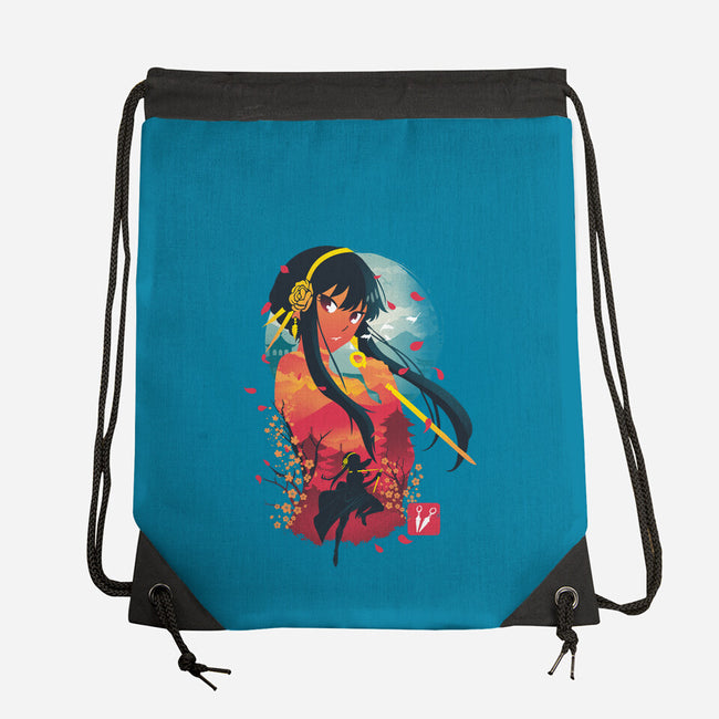 Yor Ukiyo E-none drawstring bag-dandingeroz
