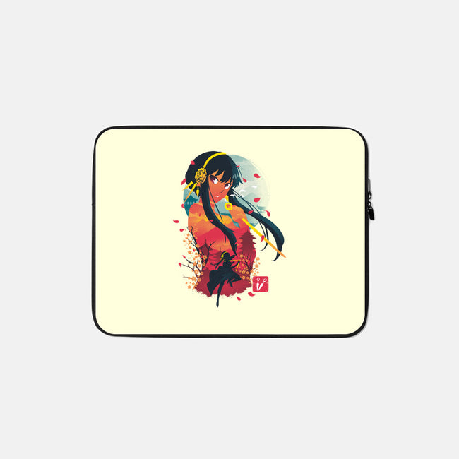 Yor Ukiyo E-none zippered laptop sleeve-dandingeroz