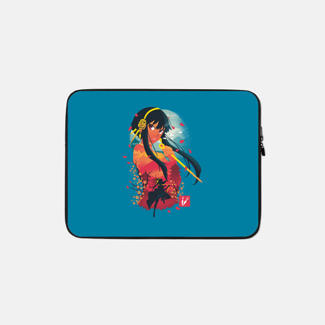 Yor Ukiyo E-none zippered laptop sleeve-dandingeroz