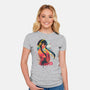 Yor Ukiyo E-womens fitted tee-dandingeroz