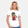 Yor Ukiyo E-womens fitted tee-dandingeroz