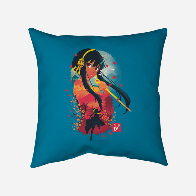 Yor Ukiyo E-none removable cover w insert throw pillow-dandingeroz