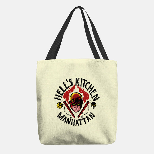 Hell's Kitchen-none basic tote bag-zascanauta
