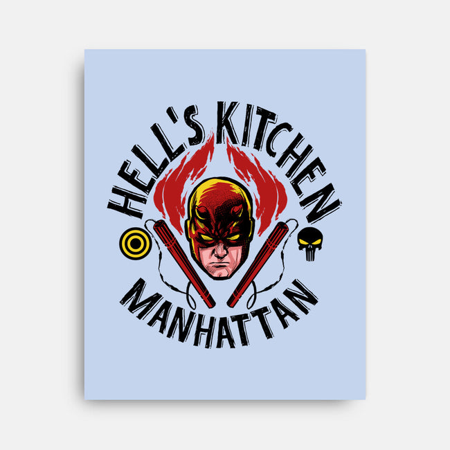 Hell's Kitchen-none stretched canvas-zascanauta