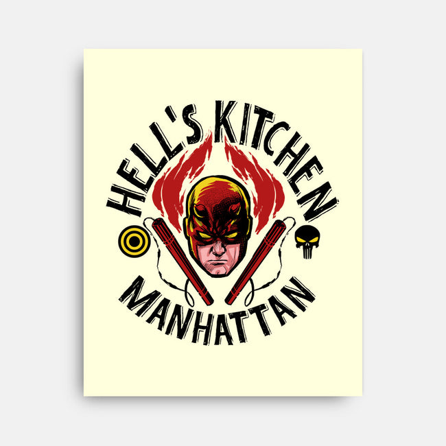 Hell's Kitchen-none stretched canvas-zascanauta