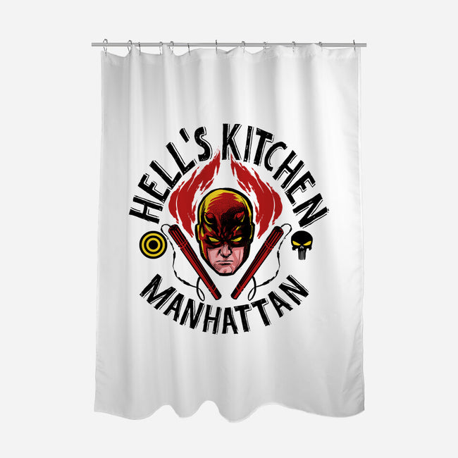 Hell's Kitchen-none polyester shower curtain-zascanauta