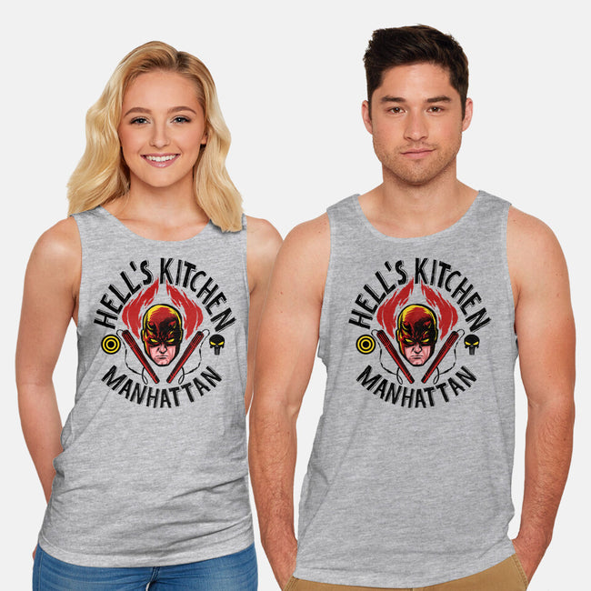 Hell's Kitchen-unisex basic tank-zascanauta