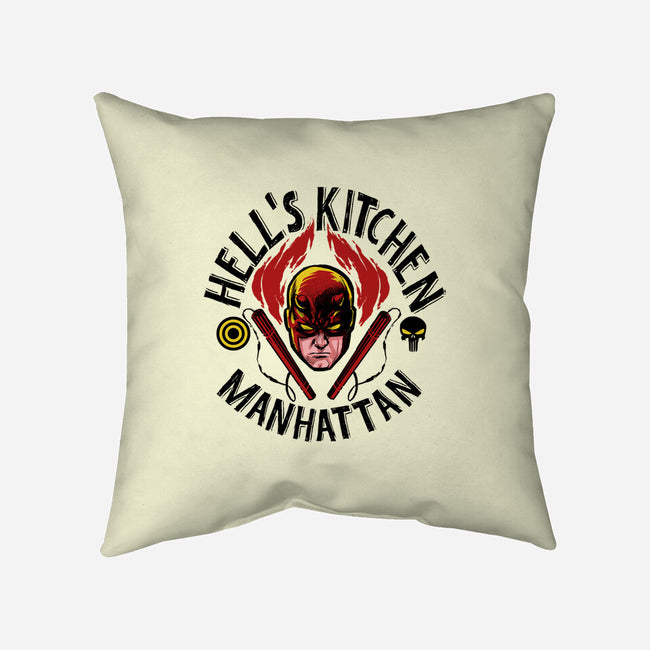 Hell's Kitchen-none removable cover w insert throw pillow-zascanauta