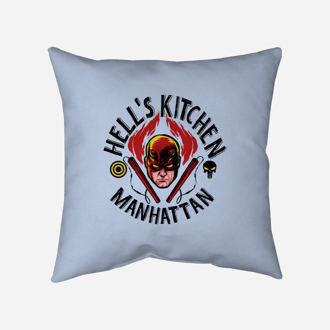 Hell's Kitchen-none removable cover throw pillow-zascanauta