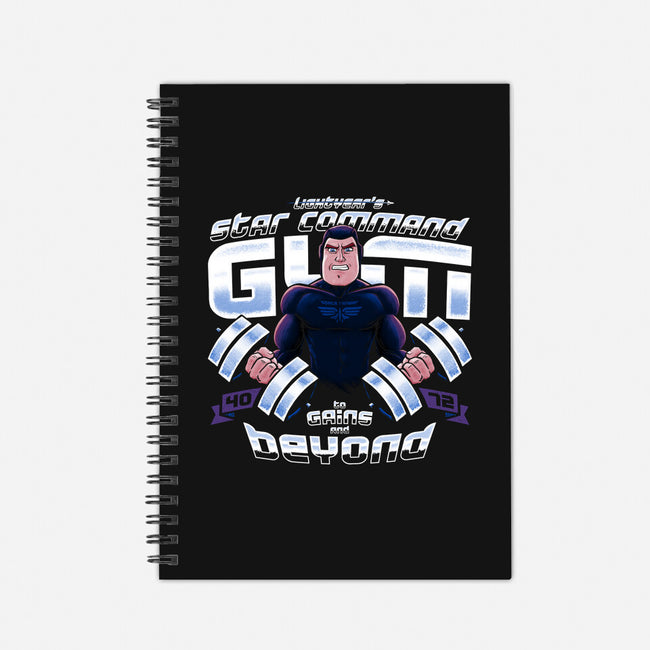 To Gains And Beyond-none dot grid notebook-teesgeex