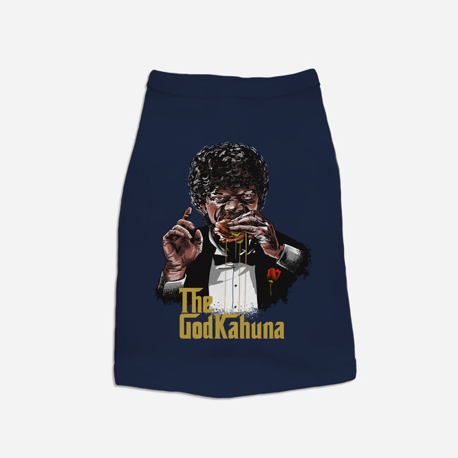The Godkahuna-dog basic pet tank-zascanauta